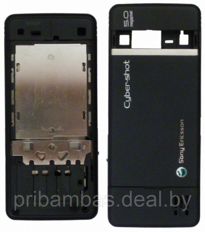 Корпус для Sony Ericsson C902 черный совместимый - фото 1 - id-p249990