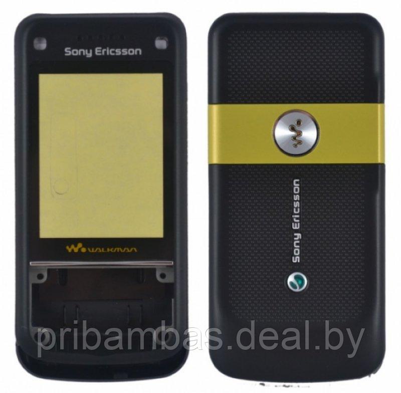 Корпус для Sony Ericsson W760i черный совместимый - фото 1 - id-p250070