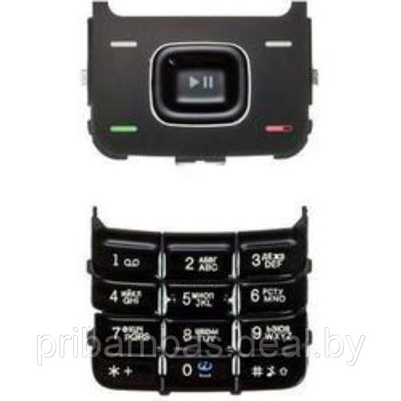 Клавиатура (кнопки) для Nokia 5610 черный совместимый - фото 1 - id-p251480