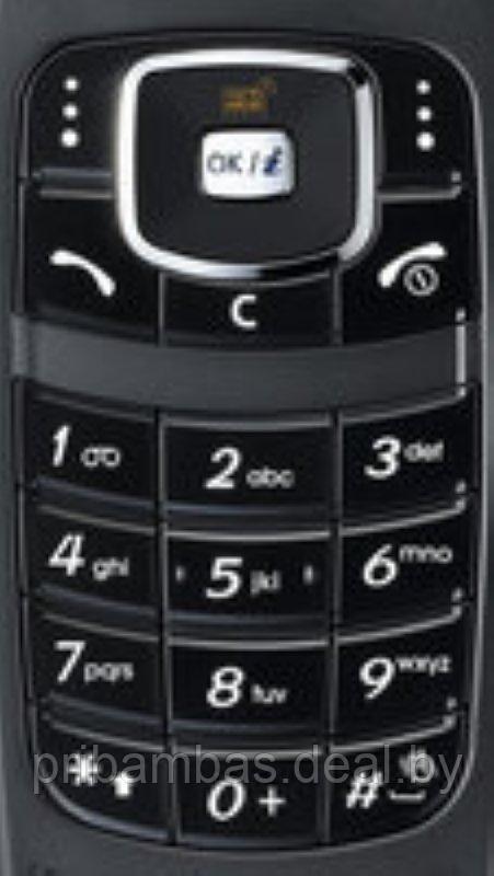Клавиатура (кнопки) для Samsung X210 черный совместимый