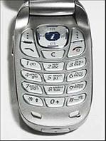 Клавиатура (кнопки) для Samsung X640 серебристый совместимый