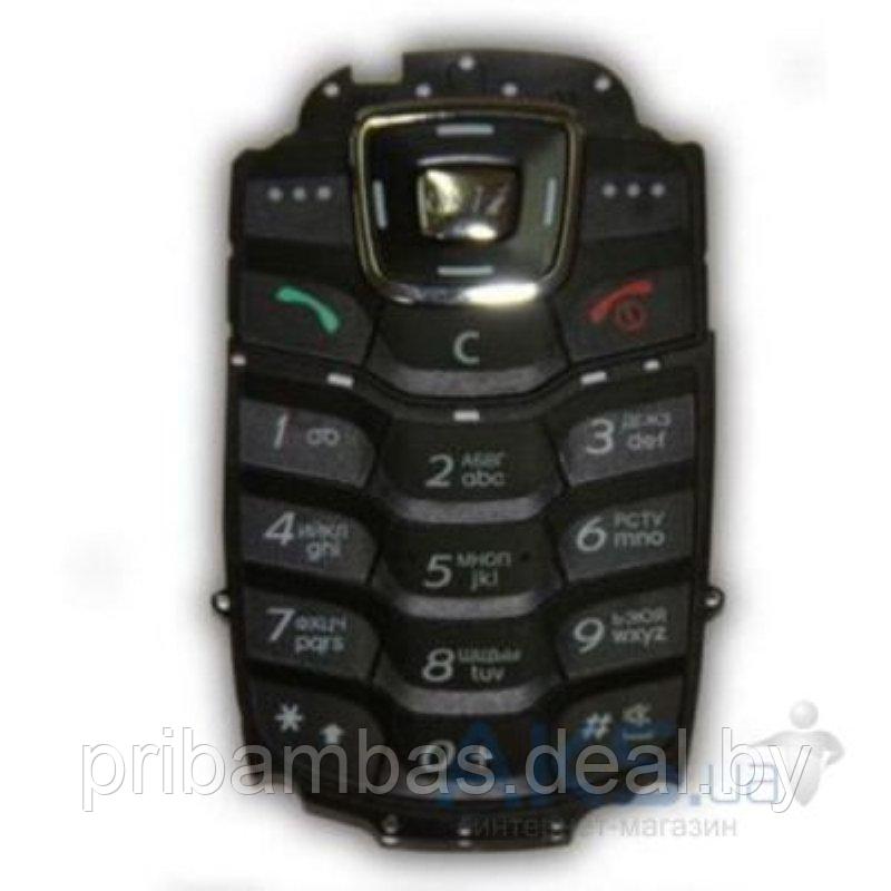 Клавиатура (кнопки) для Samsung X650 черный совместимый - фото 1 - id-p251550