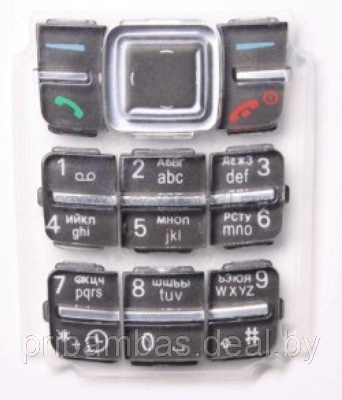 Клавиатура (кнопки) для Nokia 1600 черный совместимый - фото 1 - id-p251622