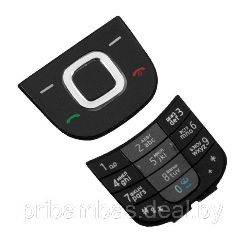 Клавиатура (кнопки) для Nokia 2680 Slide черный совместимый - фото 1 - id-p251631