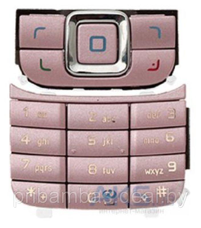 Клавиатура (кнопки) для Nokia 6111 розовый совместимый - фото 1 - id-p251667