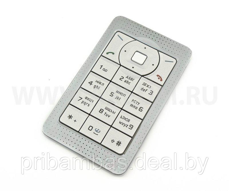Клавиатура (кнопки) для Nokia 6170 серый совместимый - фото 1 - id-p251673