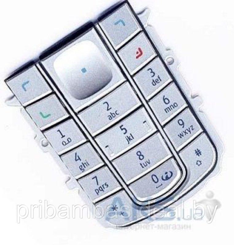 Клавиатура (кнопки) для Nokia 6230 серебристый совместимый - фото 1 - id-p251676