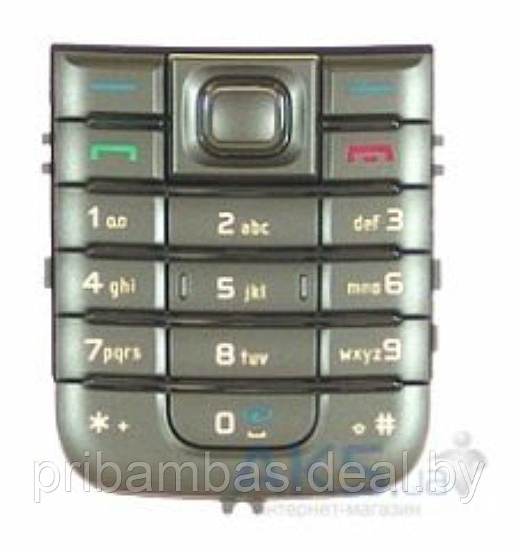 Клавиатура (кнопки) для Nokia 6233 серый совместимый