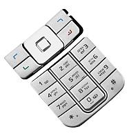 Клавиатура (кнопки) для Nokia 6270 серебристый совместимый