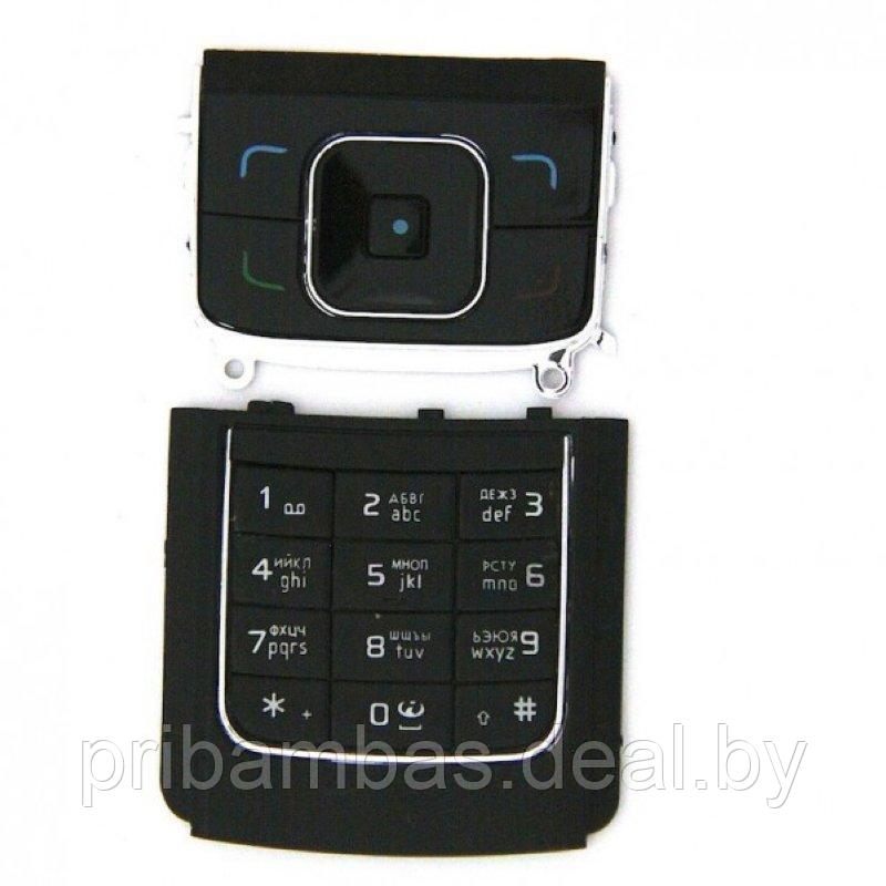 Клавиатура (кнопки) для Nokia 6288 черный совместимый - фото 1 - id-p251682