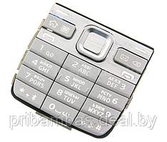 Клавиатура (кнопки) для Nokia E52 серебристый совместимый