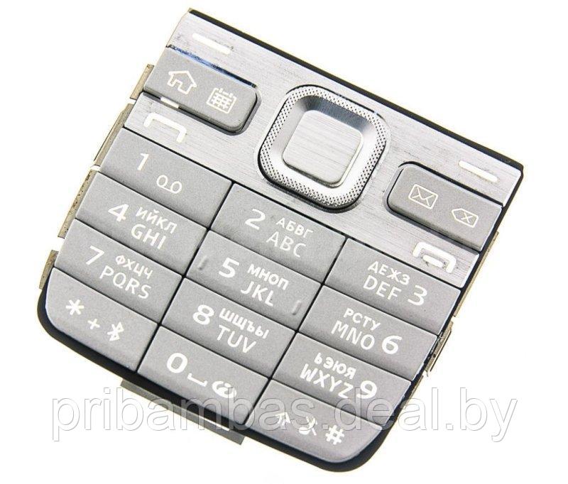 Клавиатура (кнопки) для Nokia E52 серебристый совместимый - фото 1 - id-p251727