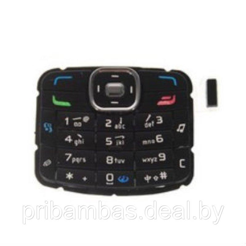 Клавиатура (кнопки) для Nokia N70 черный совместимый - фото 1 - id-p251738