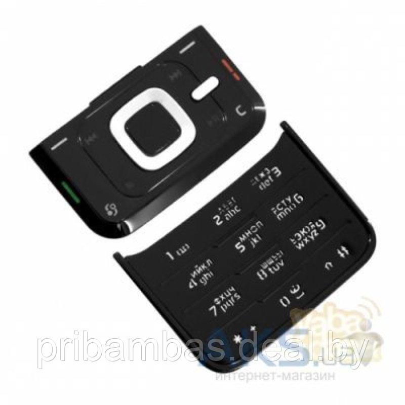 Клавиатура (кнопки) для Nokia N81, N81 8Gb черный + серый совместимый - фото 1 - id-p251750