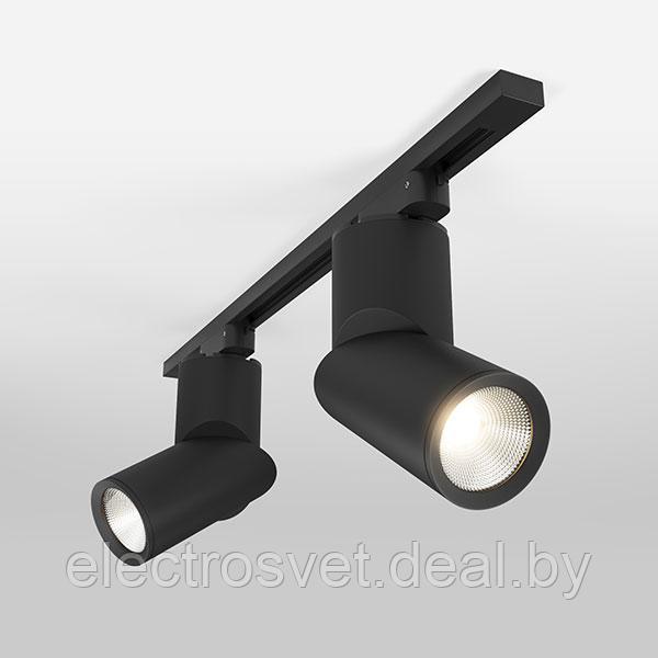 Трековый светодиодный светильник для однофазного шинопровода Corner Черный 15W 4200K - фото 5 - id-p105620816