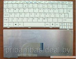 Клавиатура для ноутбука Acer Aspire One A110, A150, ZG5, D150, D250 US, белая