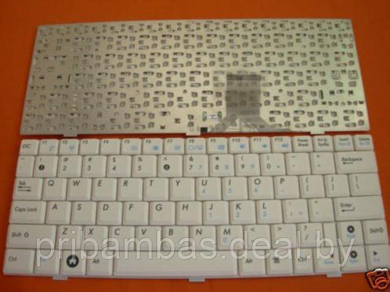 Клавиатура для ноутбука Asus EEE PC 1000, 1000H, 1000HE Series US, белая - фото 1 - id-p192153