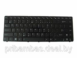 Клавиатура для ноутбука Asus U80, U80A, U80V, U81A US чёрная