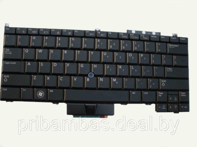 Клавиатура для ноутбука Dell Latitude E4300 US чёрная - фото 1 - id-p192202