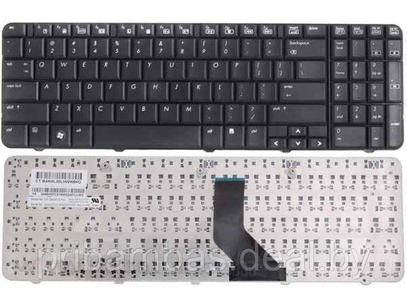 Клавиатура для ноутбука HP Compaq Presario CQ60, G60 US чёрная - фото 1 - id-p192267