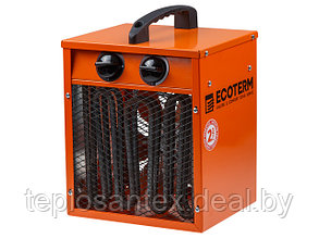 Нагреватель воздуха электрический Ecoterm EHC-02/1C (1 ручка, 2кВт, 220В) в Гомеле
