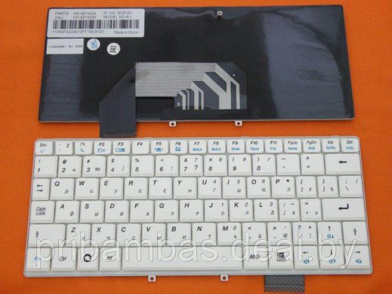 Клавиатура для ноутбука Lenovo IdeaPad S9, S10 RU белая - фото 1 - id-p192322