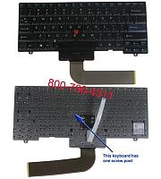 Клавиатура для ноутбука Lenovo ThinkPad L410, L412, L510, L512, SL410, SL510 US чёрная