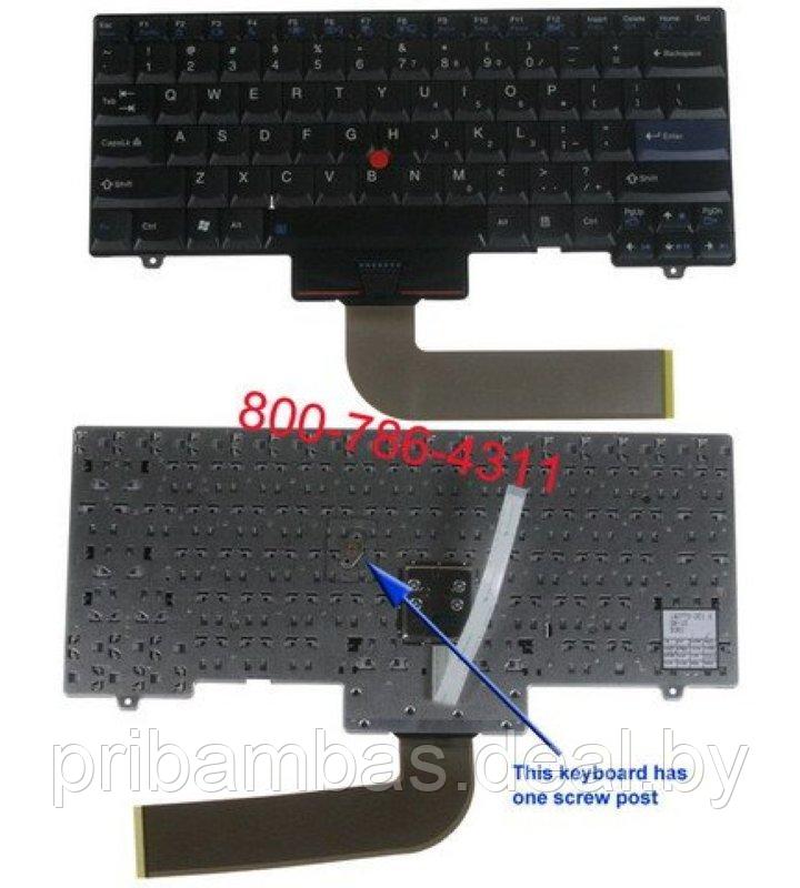 Клавиатура для ноутбука Lenovo ThinkPad L410, L412, L510, L512, SL410, SL510 US чёрная - фото 1 - id-p192331