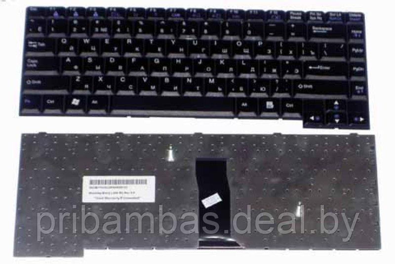 Клавиатура для ноутбука LG LE50, LGS7, LS40, LS45, LS50, LS55, LM40, LM50, LM60 Series US, черная