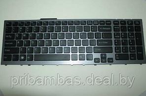 Клавиатура для ноутбука Sony VPC-F11, VPC-F13E, VPC-F13Z, VPC-F13S, VPC-F13R, VPC-F11M1EH RU чёрная