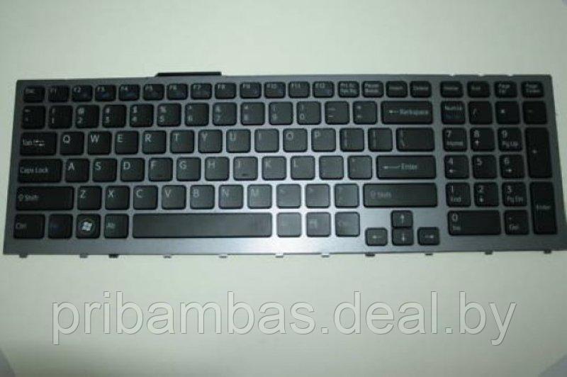 Клавиатура для ноутбука Sony VPC-F11, VPC-F13E, VPC-F13Z, VPC-F13S, VPC-F13R, VPC-F11M1EH RU чёрная - фото 1 - id-p192379