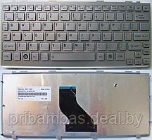 Клавиатура для ноутбука Toshiba NB305 Series US, серебристая