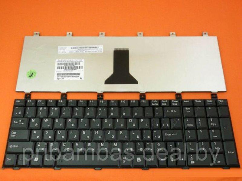 Клавиатура для ноутбука Toshiba Satellite M60, M65, P100, P105 RU чёрная - фото 1 - id-p192411