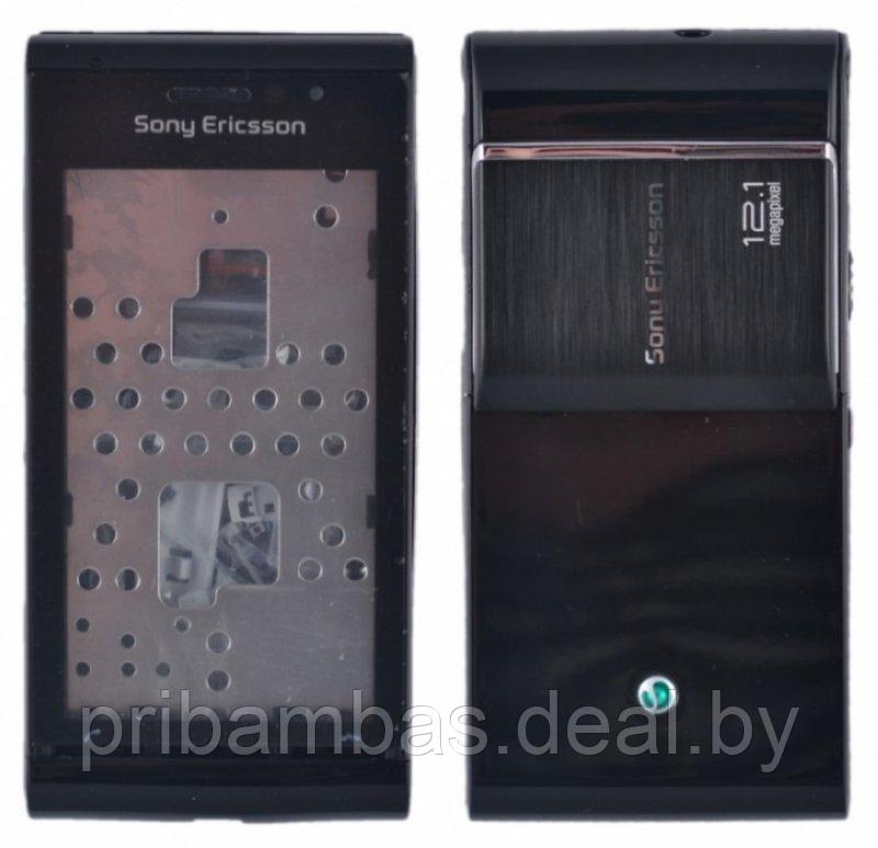 Корпус для Sony Ericsson U1i Satio черный совместимый - фото 1 - id-p496232