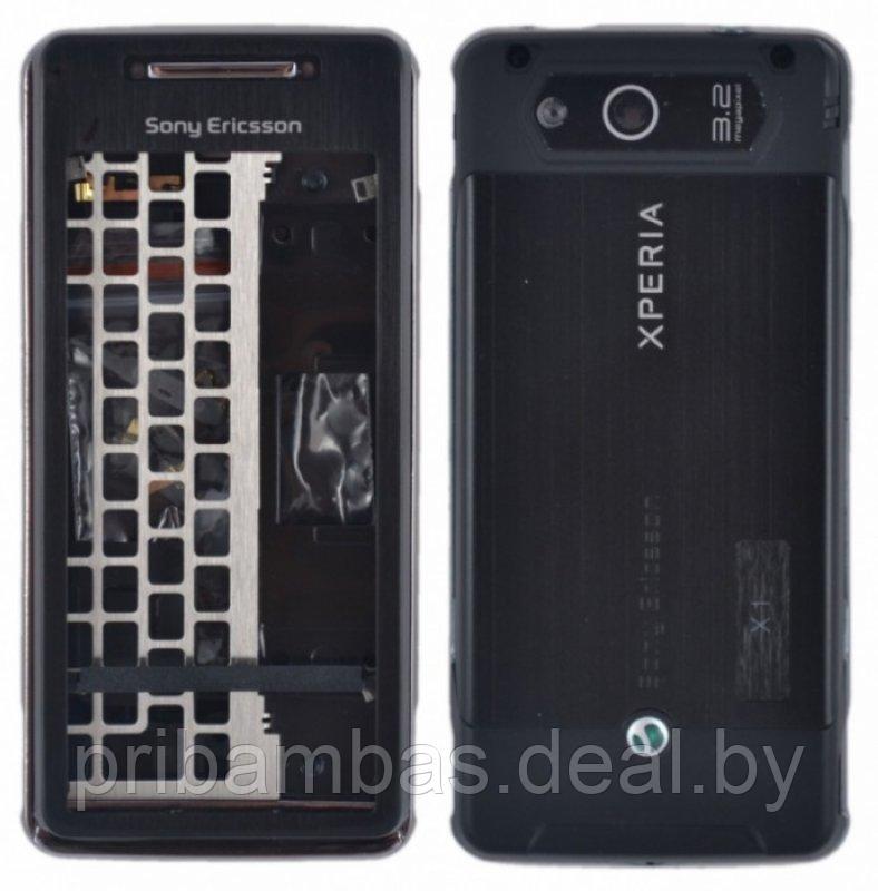 Корпус для Sony Ericsson Xperia X1 черный - фото 1 - id-p496259