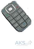 Клавиатура (кнопки) для Nokia 6267 серебристый совместимый