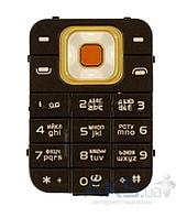 Клавиатура (кнопки) для Nokia 7370, 7373 черный совместимый