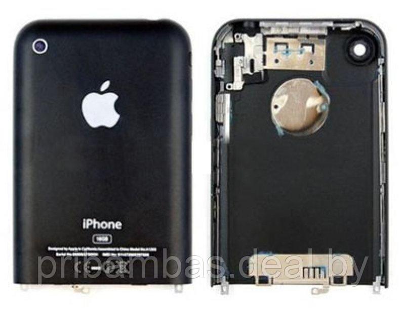 Корпус для Apple iPhone 8Gb черный совместимый - фото 1 - id-p721808