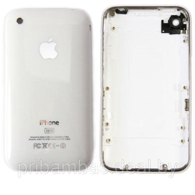 Корпус для Apple iPhone 3GS 32Gb белый совместимый - фото 1 - id-p721817