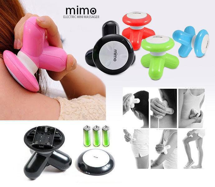Ручной вибро массажёр для всех участков тела Mimo Massager XY3199 / USB - фото 1 - id-p105636505