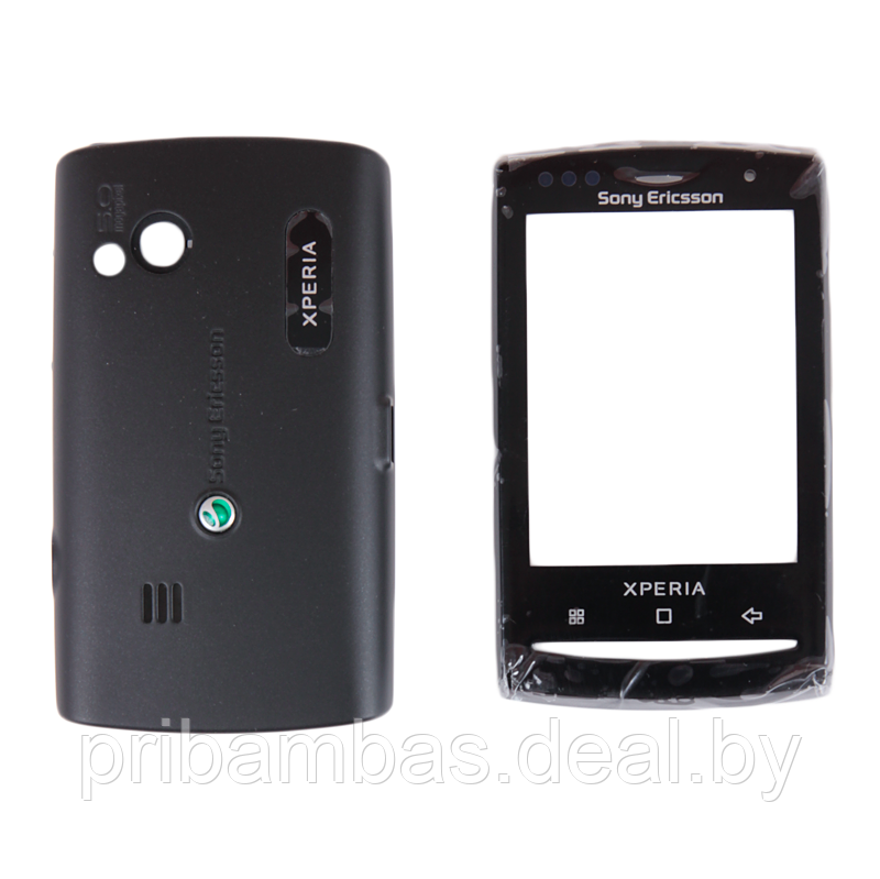 Корпус для Sony Ericsson Xperia X10 mini pro U20i черный совместимый