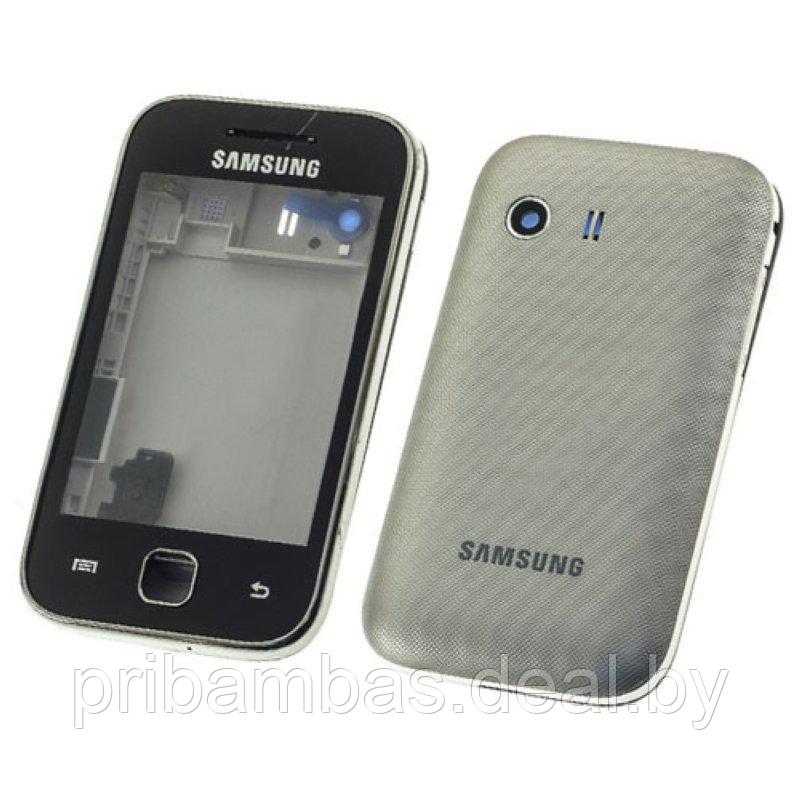 Корпус для Samsung S5360 Galaxy Y серебристый