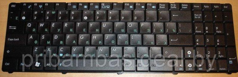 Клавиатура для ноутбука Asus K50, K60, K61, K70, F90, N50 US, черная - фото 1 - id-p65802863