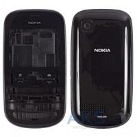 Корпус для Nokia Asha 200 черный совместимый