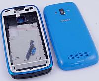 Корпус для Nokia Lumia 610 синий совместимый