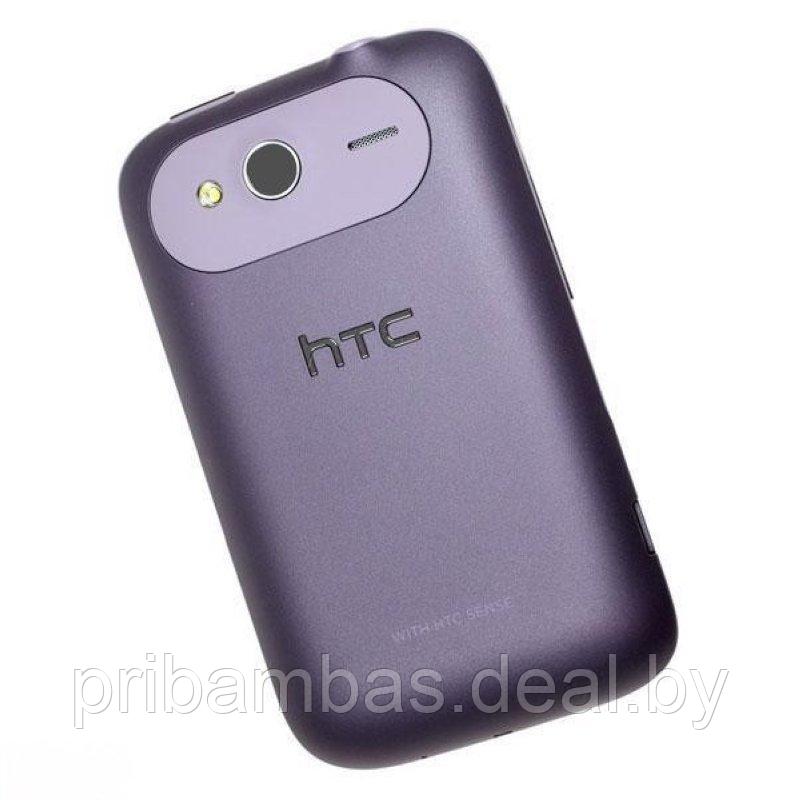 Задняя крышка для HTC Wildfire S A510e крышка для АКБ серый - фото 1 - id-p2125945