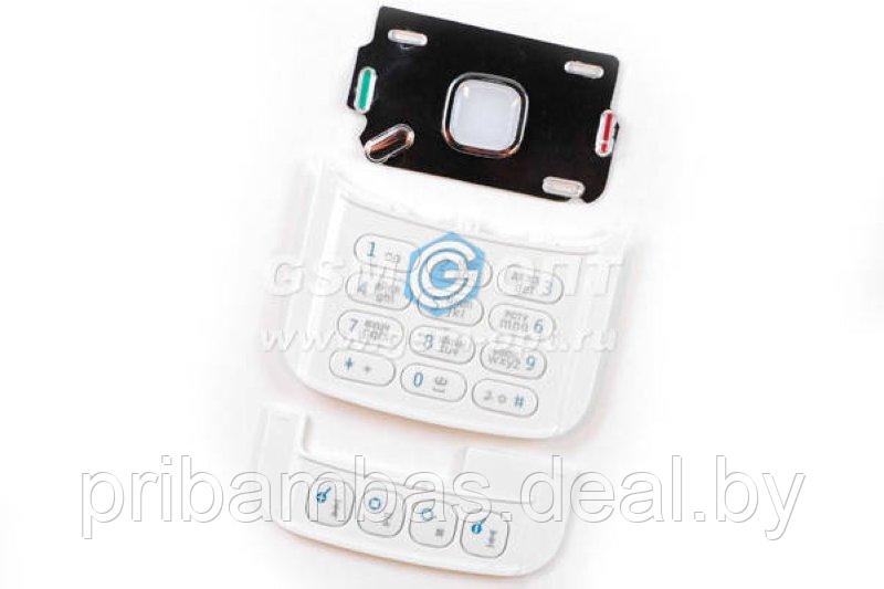 Клавиатура (кнопки) для Nokia N86 белый совместимый - фото 1 - id-p2125971