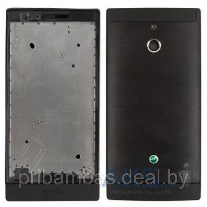 Корпус для Sony Xperia P LT22i черный