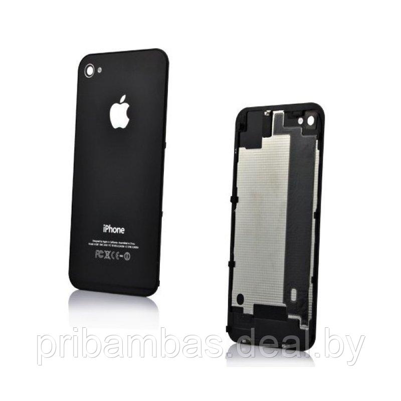 Задняя крышка для Apple iPhone 4S черный - фото 1 - id-p2969153