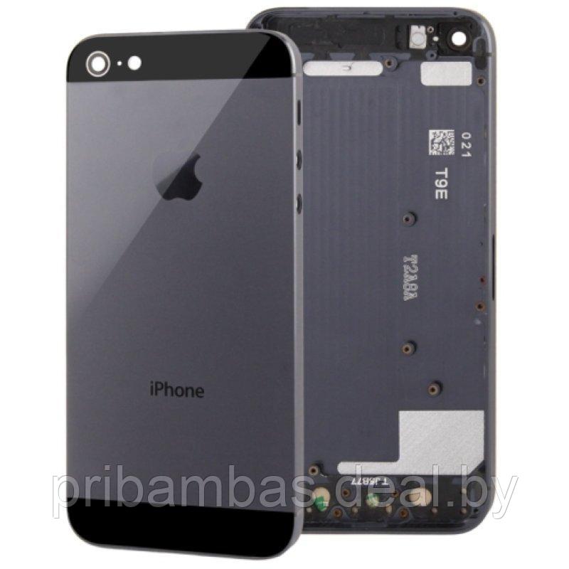 Задняя крышка для Apple iPhone 5 черный совместимый - фото 1 - id-p2969157
